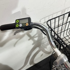 東京23区配達無料🌈新基準 ヤマハ　パスwith ウィズ　12.3Ah リチウム 電動自転車 中古　BS 5261の画像