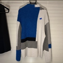 ZARA × ADER ERROR パッチワークオーバーニットの画像