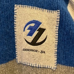 ZARA × ADER ERROR パッチワークオーバーニットの画像