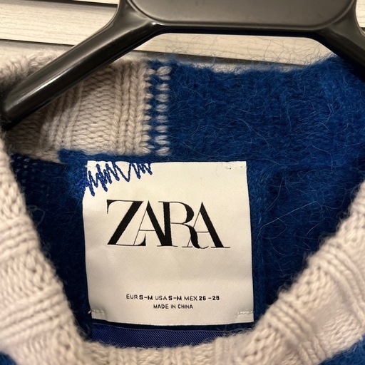 ZARA × ADER ERROR パッチワークオーバーニット