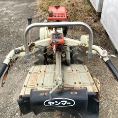 福岡県久留米市　ヤンマー トラクター　耕運機 YC70-DG 7馬力 クランクスタート 動作確認済 引取限定の画像