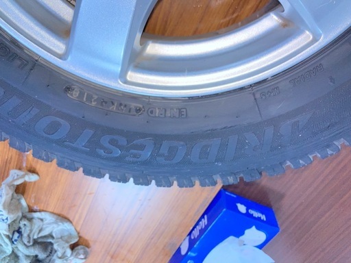 タイヤ4本　BRIDGESTONE Studless 165R13