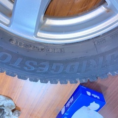 タイヤ4本　BRIDGESTONE Studless 165R13の画像