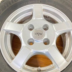 タイヤ4本　BRIDGESTONE Studless 165R13の画像
