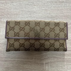 GUCCI  GGキャンバス Wホック長財布  ✴︎郵送可✴︎の画像