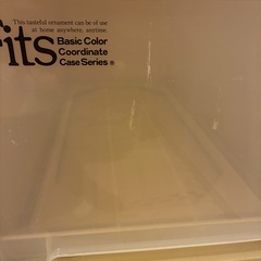 【話し合い中】【無料】Fitz　衣装ケース　収納ケース2個の画像