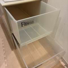 【話し合い中】【無料】Fitz　衣装ケース　収納ケース2個の画像