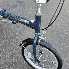 FLYWAY9.9 16インチ 折り畳み（青）アルミフレームの画像