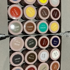 リッカジェル カラージェル　新品のみ　77個の画像