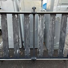  ルーフラック（ルーフキャリア） スラット（板）　サイドレール　ハイエース　キャラバン　大きさ約150cm×195cm×35cmの画像