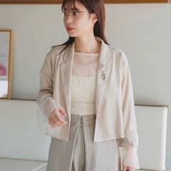 新品タグ付き　【Kastane】カルゼテーラードジャケットの画像