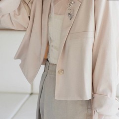 新品タグ付き　【Kastane】カルゼテーラードジャケットの画像