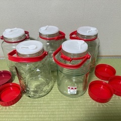 果実酒、梅干し用のビン
の画像