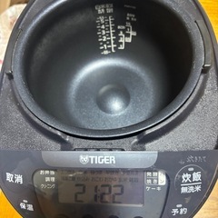 【中古】タイガー IH炊飯ジャー（5. 5合炊き）の画像
