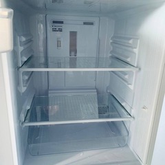 ♦SHARP ノンフロン冷凍冷蔵庫【2016年製】SJ-C14B-Wの画像