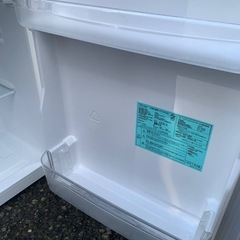 ♦TAGlabel 冷凍冷蔵庫【2018年製】AT-RF85Bの画像