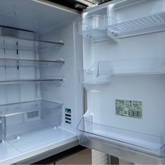 SHARP SJ-W413G-T 冷蔵庫 5ドア 両開き 2020年製 412L シャープ 高年式 5ドア冷蔵庫 mw0902の画像