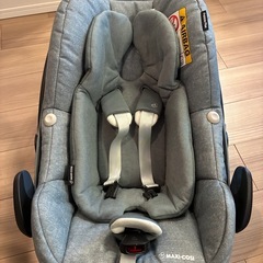 エアバギー ココプレミア メランジデニム マキシコシペブルプラス ノマドグリーン  セットの画像