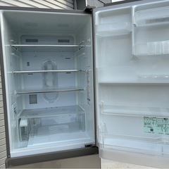 Panasonic NR-C37HGM-N形 冷蔵庫 3ドア 2017年製 365L パナソニック 冷凍冷蔵庫 日本製 mw0903の画像