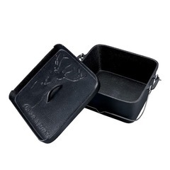 ダッチオーブン　四角　キャンプにの画像