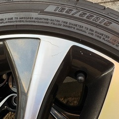 SUZUKIのタイヤ、ホイールセットの画像