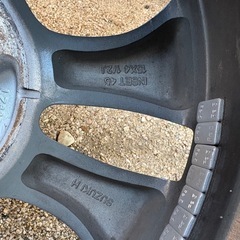 SUZUKIのタイヤ、ホイールセットの画像