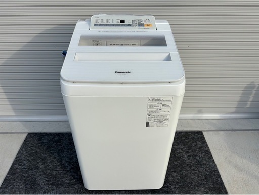 パナソニック 洗濯機 NA-FA70H6 2019年製 7kg Panasonic 全自動電気洗濯機 ホワイト mw0904 