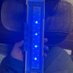 GEX クリアLED エコリオ スライド[幅30～40cm水槽用]青・白2色の画像