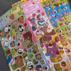 《ボンドロおすそ分け付き》新品 選べる シール帳 スタートセット フレークシール プリンセス ディズニー キラキラ プクプクの画像