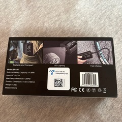 受付終了　新品未使用　空気入れの画像