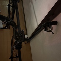 　ピスト 自転車 フジ　フェザー　黒 490 の画像