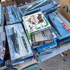 古いプラモデル【瀬野川ホコトリ広場フリーマーケット
】の画像