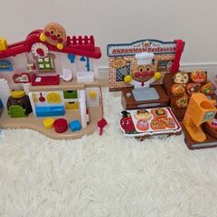 アンパンマン等おもちゃセットの画像
