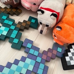 マインクラフト まとめ売り　ぬいぐるみまとめ売り　剣まとめ売りの画像