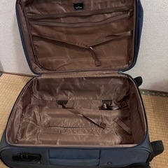 スーツケース　キャリーケース　布製の画像