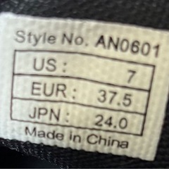 ARNOLD PALMER 黒レザースニーカー 24cm 美品の画像