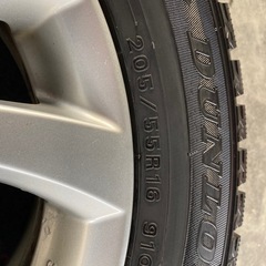最終値下 オーリス純正スタッドレスタイヤ 205/55R16 4本セットの画像