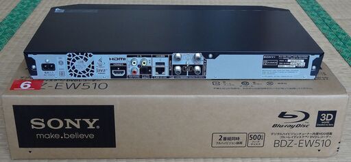 【中古】 ブルーレイレコーダー SONY BDZ-EW510