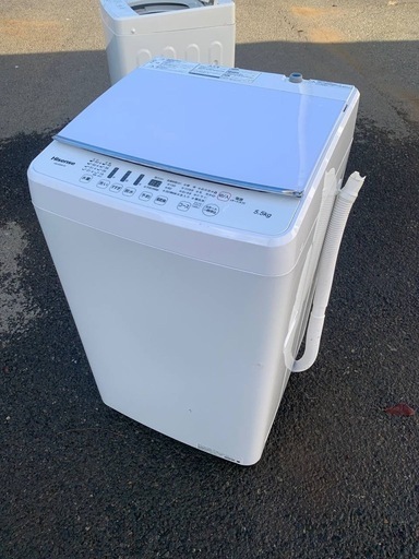 ♦Hisense 全自動電気洗濯機【2018年製】HW-G55A-W