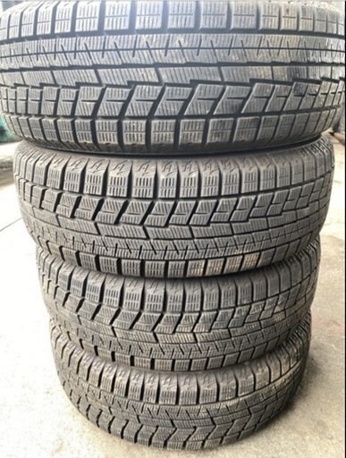 165/55R15 YOKOHAMA ice GUARD iG60  スタッドレスタイヤ　4本　バリ山　      　
