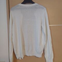 GU レディース カーディガン 白 ホワイトの画像