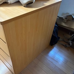 衣装棚　タンス　木製の画像