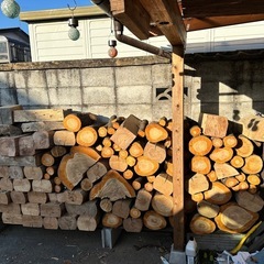 桜、欅、松原木玉切販売
の画像
