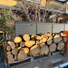 桜、欅、松原木玉切販売
の画像