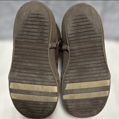 美品 Double.B ダブルビー ファーブーツ 16cm ブラウン 日本製冬用の画像