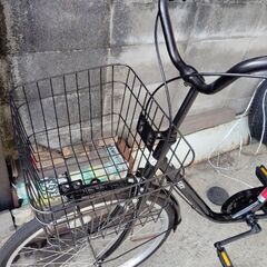 超美品　24インチ自転車　ダイワサイクル　黒の画像