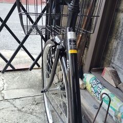 超美品　24インチ自転車　ダイワサイクル　黒の画像