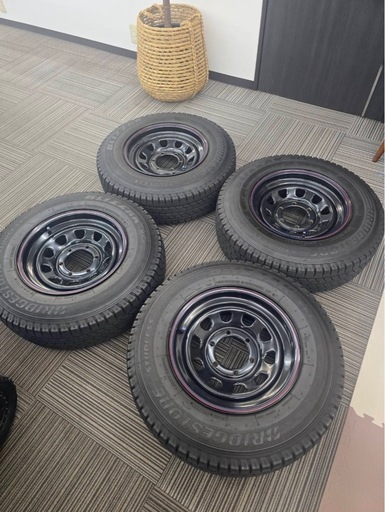 155/65/14 NBOX純正タイヤ 走行2000lm バリ山