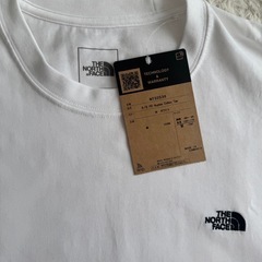 【新品・未使用】THE NORTH FACE 白Tシャツの画像