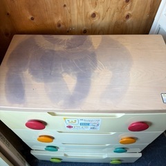 CLEAR収納チェストの画像